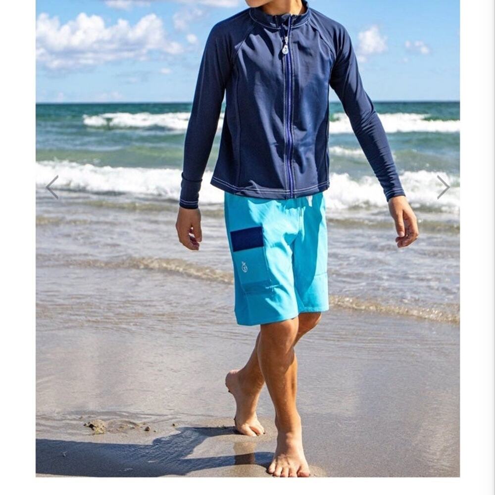 Boys Wave Shorts No Mesh Net Swim Trunks